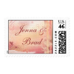 Personalize wedding heart postage
