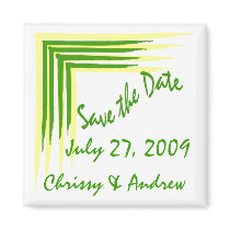 Personalize Wedding Save the Date Magnet