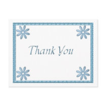 Personalize Wedding Thank You Note postcards
