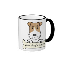 Personalize Wire Fox Terrier Mug