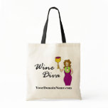 Personalize with your web site url Wine Diva