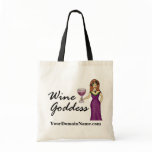 Personalize with your web site url Wine Goddess
