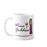 Personalize with your web site url Wine Goddess