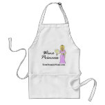 Personalize with your web site url Wine Princess