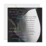 Personalize your Baby Bump, Custom Tummy Writting Custom Announcement
