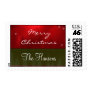 Personalize your own Christmas Postage