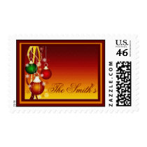 Personalize your own Christmas postage