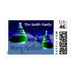 Personalize your own Christmas postage