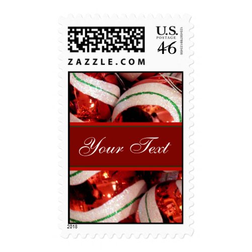 Personalize your own Christmas Stamps stamp
