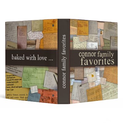 Personalize your own family recipe binder by aslentz