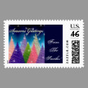 Personalize your own Holiday postage