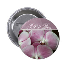Personalize your own orchid design pin