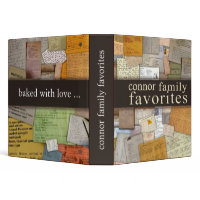 Personalize your own recipe binder - 1 1/2 inch