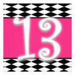 Personalized 13th Birthday Invitation invitations
