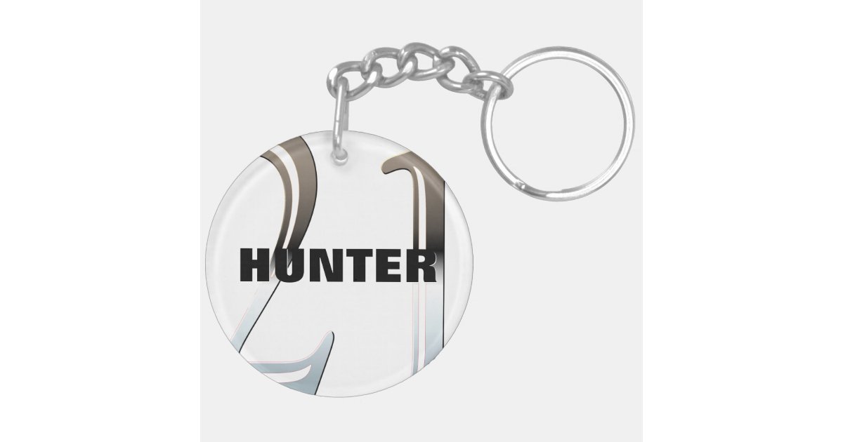 Personalized 21st Birthday Silver Number 21 Keychain | Zazzle