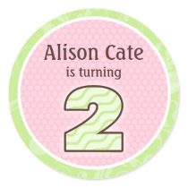 Personalized 2nd Birthday Seal
