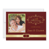 Personalized 40th Anniversary Party Invitations