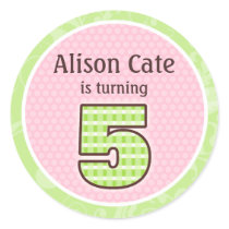 Personalized 5th Birthday Seal