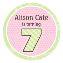 Personalized 7th Birthday Seal