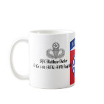 Personalized 82nd Airborne Mug (w/Jump Wings)
