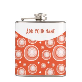 Personalized Abstract Red Polka Dots
