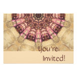 Personalized Abstract Stone 30th Birthday Party Invites