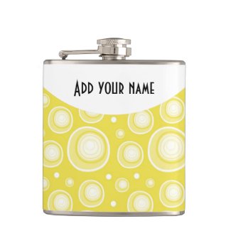 Personalized Abstract Yellow Polka Dots