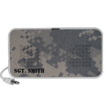 Personalized ACU Camoflauge iPhone Speaker