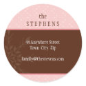 PERSONALIZED ADDRESS LABEL :: magical snowflake 1 stickers by holidayboutique PERSONALIZED ADDRESS LABEL :: magical snowflake 1 stickers