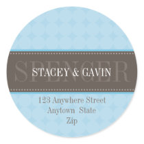 PERSONALIZED ADDRESS LABELS :: decorativeband 1 stickers by holidayboutique PERSONALIZED ADDRESS LABELS :: decorativeband 1 stickers