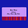 Personalized Address Labels - Stripes