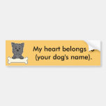 Personalized Affenpinscher Bumper Stickers
