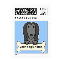 Personalized Afghan Hound Stamps