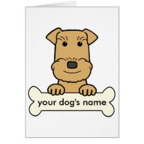 Personalized Airedale Cards