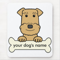Personalized Airedale Mousepads