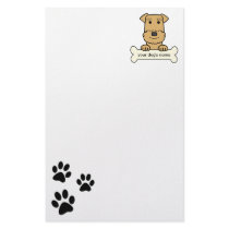 Personalized Airedale Personalized Stationery