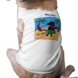 Personalized Aloha Black Labrador (Aloha) Doggie Shirt