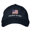 Personalized American Flag Hat embroidered hats