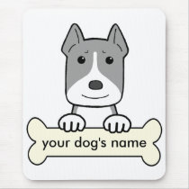 Personalized Amstaff Mousepad