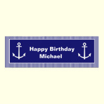 Personalized Anchor Banner posters