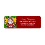 Personalized Angel Cartoon Return Address Labels labels
