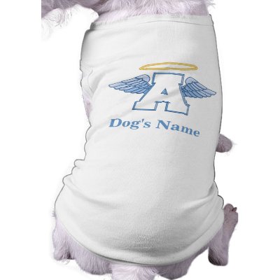 Personalized Angel dog t-shirt by tshirtfun