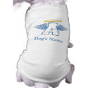 Personalized Angel dog t-shirt pet clothing by tshirtfun Personalized Angel dog t-shirt pet clothing