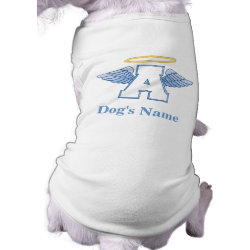 Personalized Angel dog t-shirt petshirt
