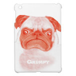 Personalized Angry Thug Pug ipad mini cases