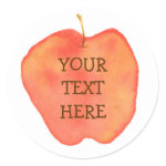 Personalized Apple sticker