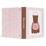 Personalized Apron Recipe Binder