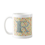 Personalized Art Letter R Mugs