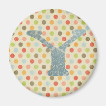 Personalized Art Letter Y Fridge Magnets