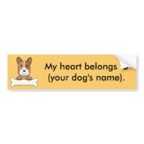 Personalized Australian Cattle Dog Bumper Sticker